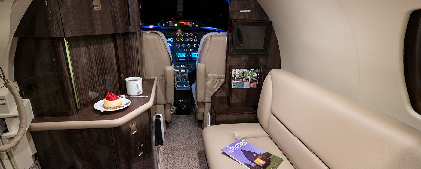 Aircraft Interior cabin and cockpit