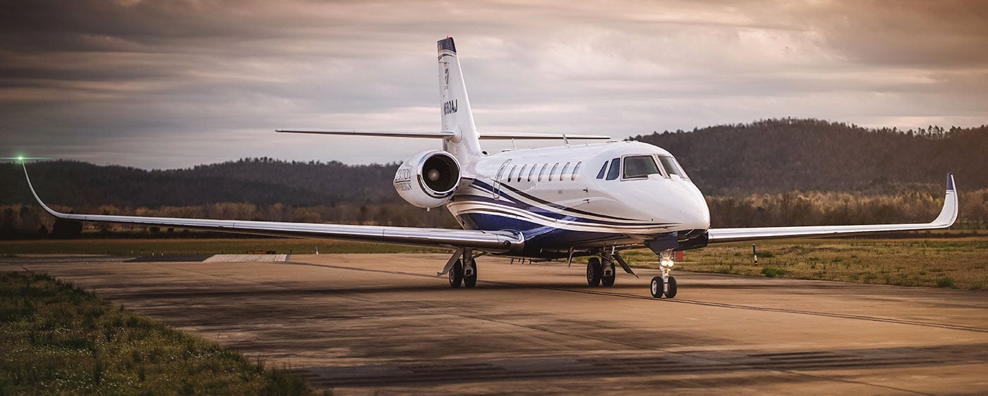 White Jet Aircraft